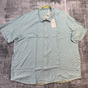 Tommy Bahama Shirt Mens 3XL Veracruz Cay Coacktail Mixer Martini Viscose Beachy
